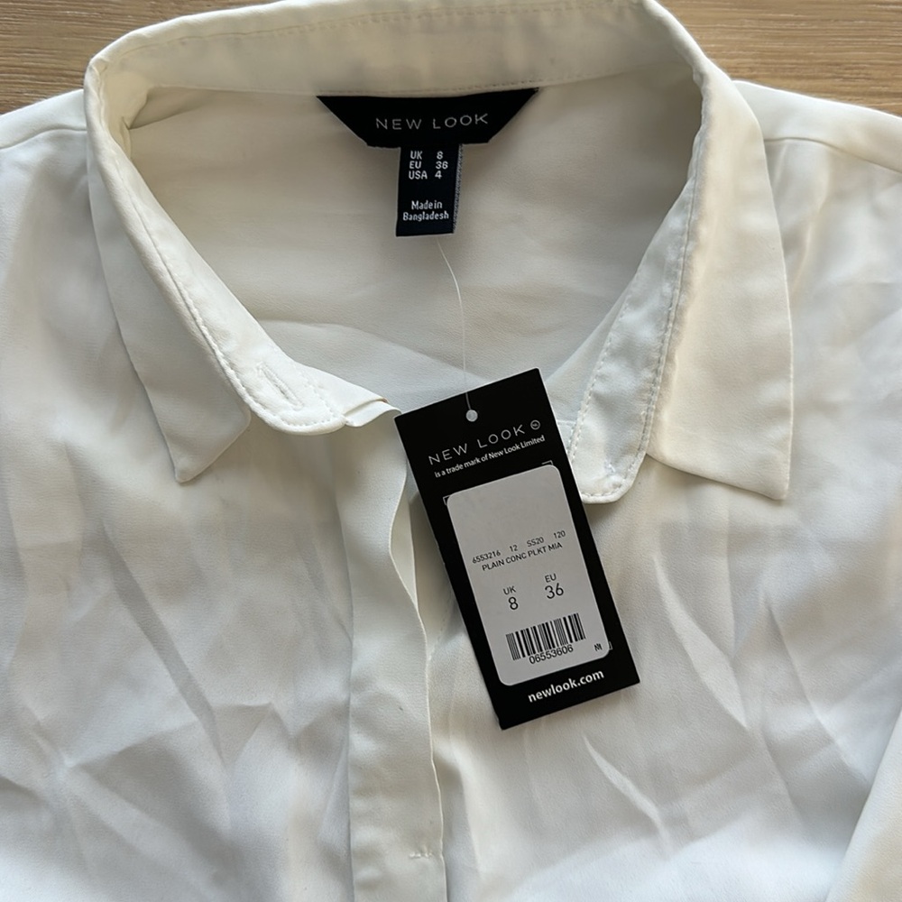 White button down - Picture 2 of 3